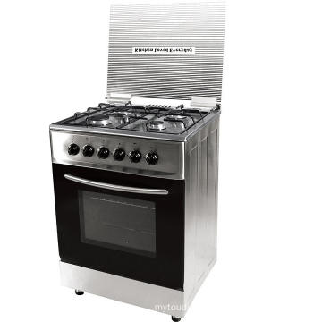 4 Burner Stainless Steel Free Standing Gas Oven